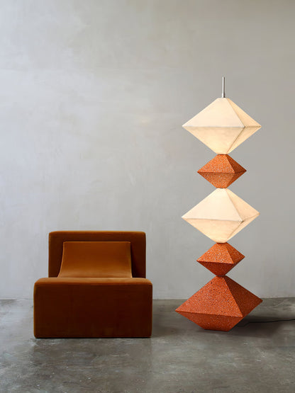 Rhombus Cube Floor-standing Lamp Floor Lamp