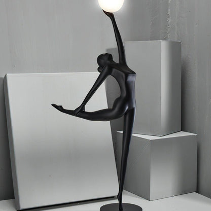 Rhythmic Gymnast Sculpture Standing Lamp Floor Lamp