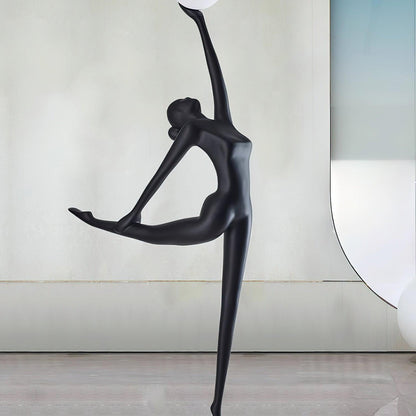 Rhythmic Gymnast Sculpture Standing Lamp Floor Lamp