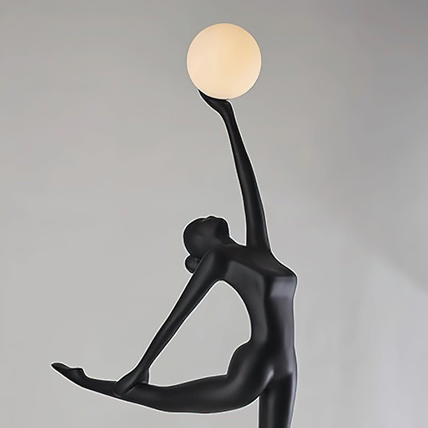 Rhythmic Gymnast Sculpture Standing Lamp Floor Lamp