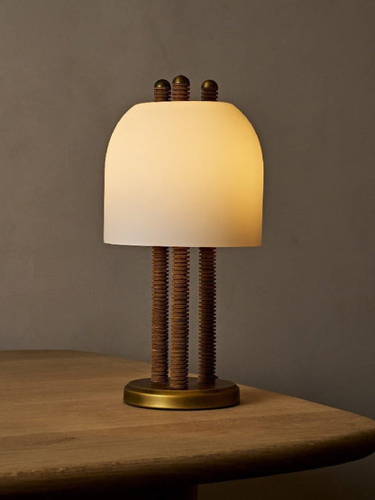 Ribbed Column Table Lamp