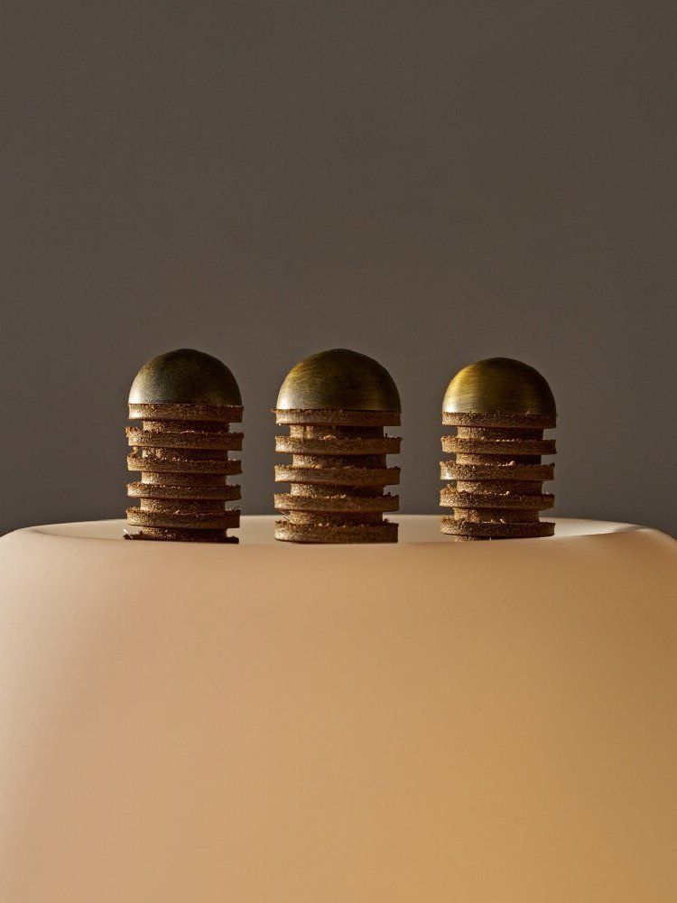 Ribbed Column Table Lamp