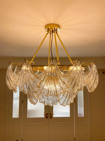 Ribbed Shell Ceiling fixture Ceiling light