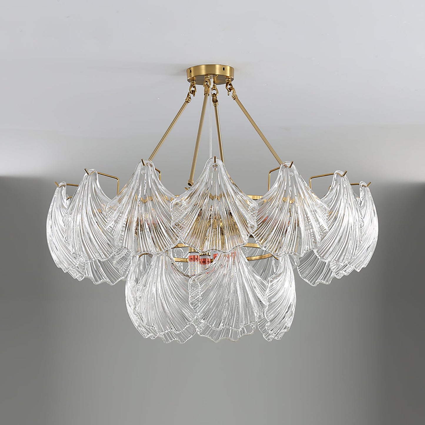 Ribbed Shell Ceiling fixture Ceiling light