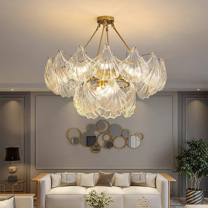 Ribbed Shell Ceiling fixture Ceiling light