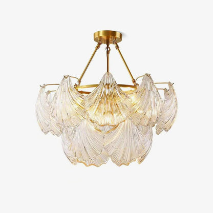 Ribbed Shell Ceiling fixture Ceiling light