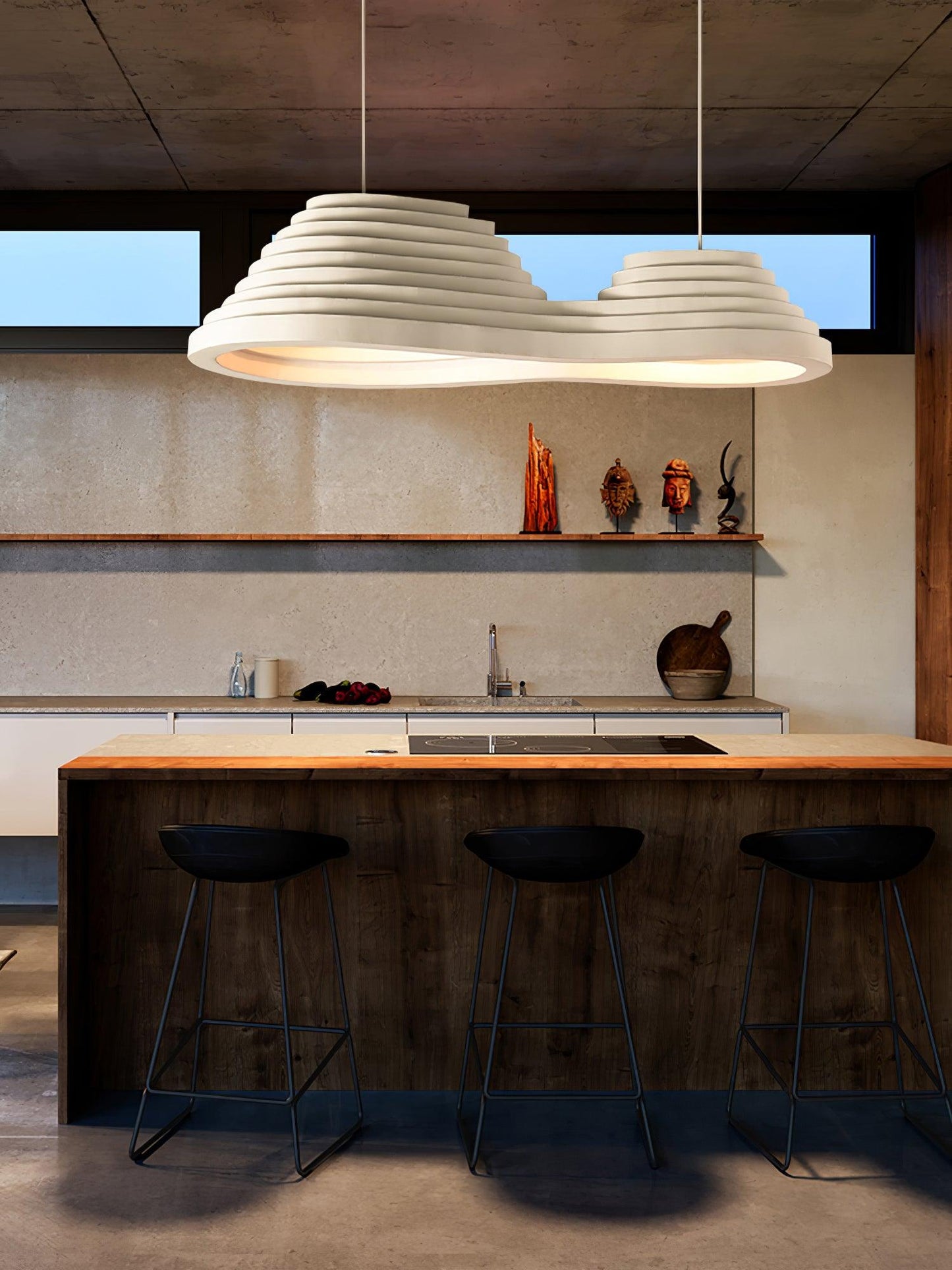 Rice Field Acoustic Ceiling light fitting Pendant Lamp