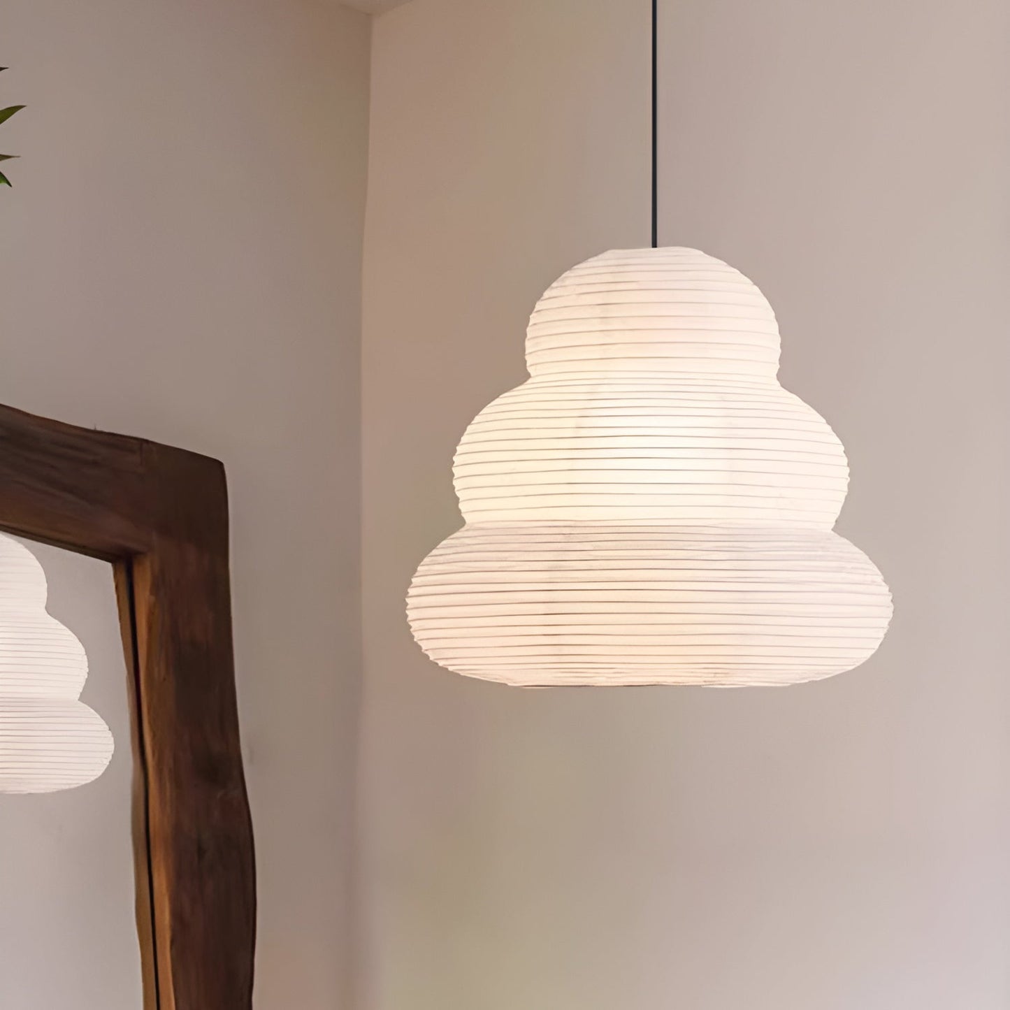 Rice Paper 24N Drop light Pendant Light