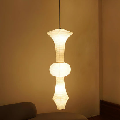 Washi Paper E Drop light Pendant Light