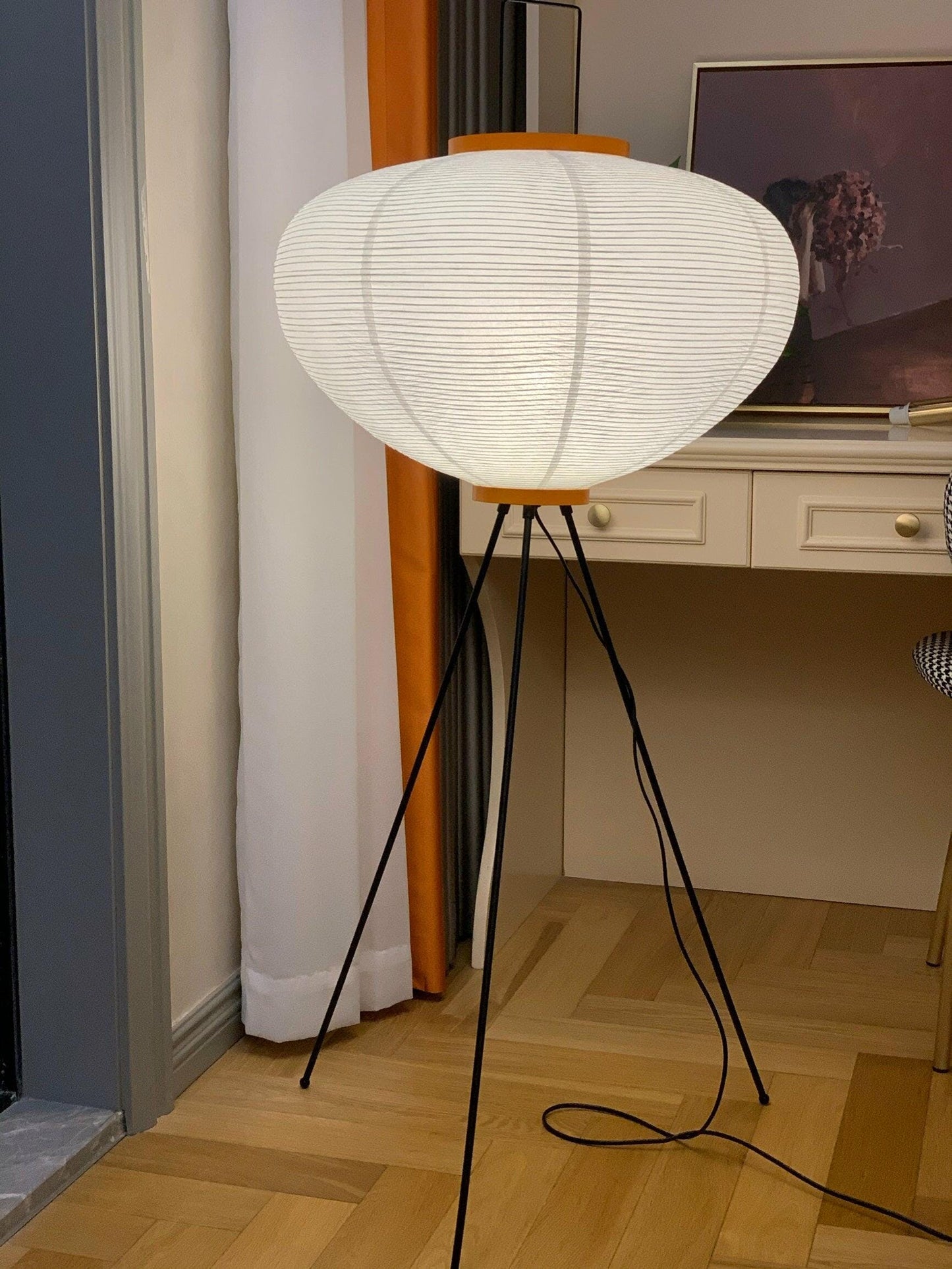 Rice Paper Free-standing Lamp Floor Lamp