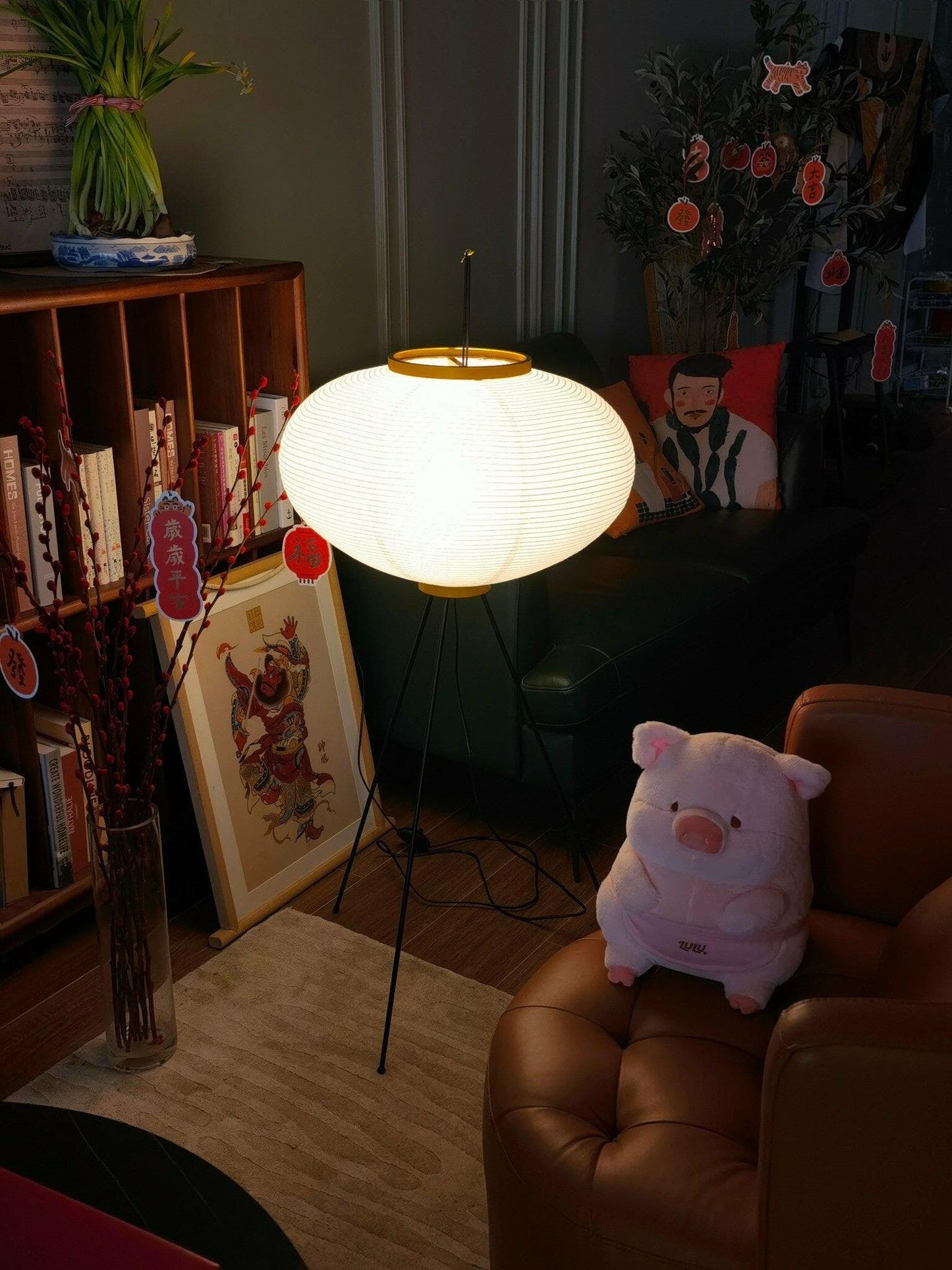 Rice Paper Free-standing Lamp Floor Lamp