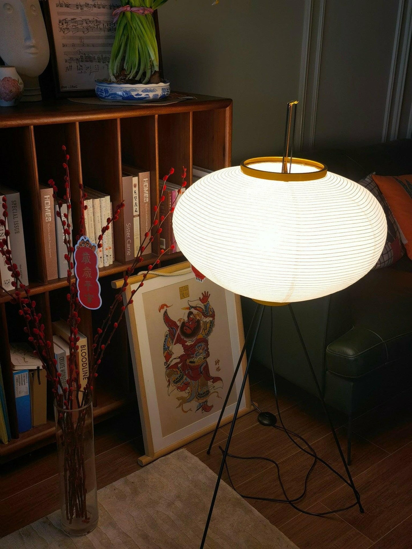 Rice Paper Free-standing Lamp Floor Lamp