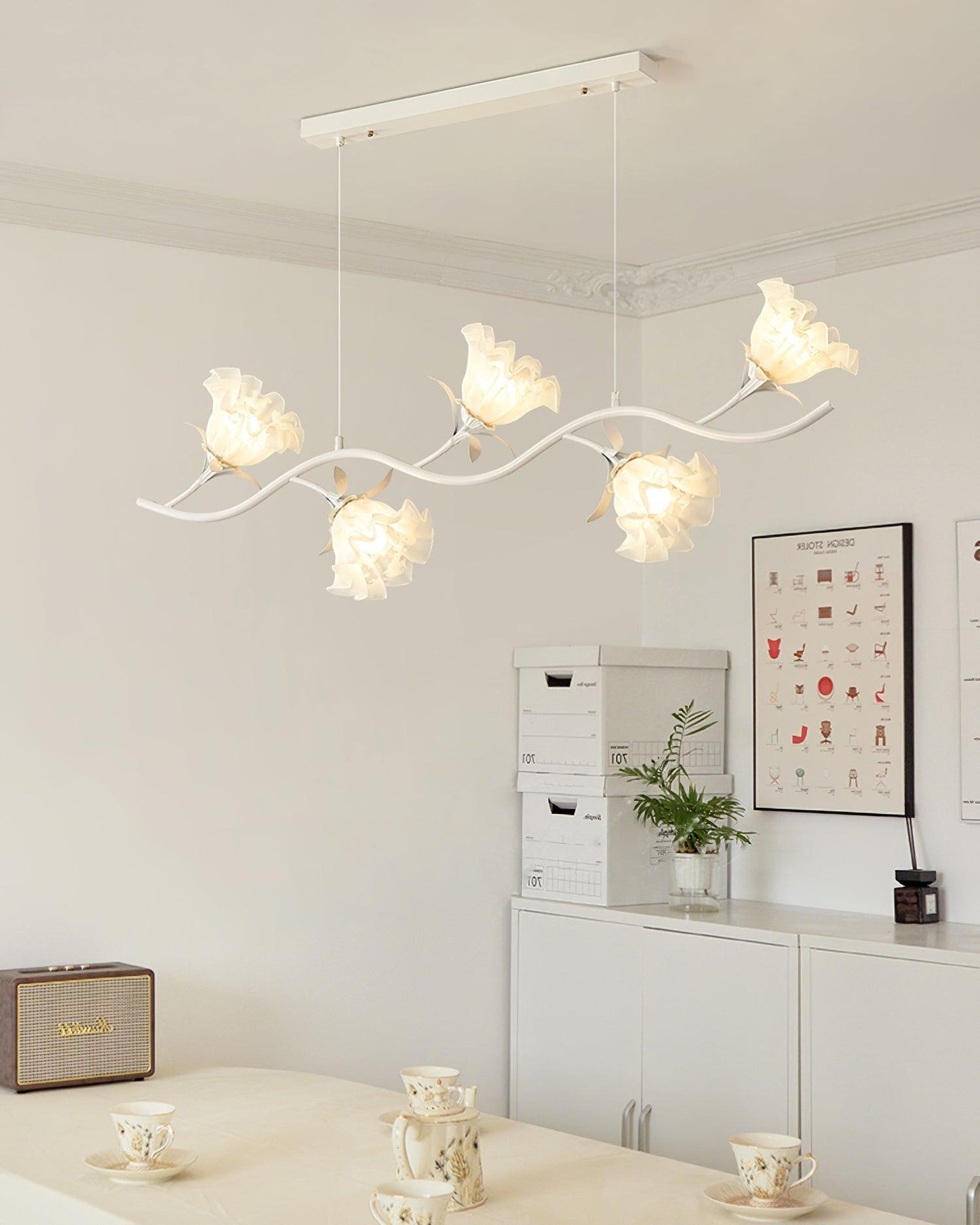 Ricko Simi Gasolier Chandelier