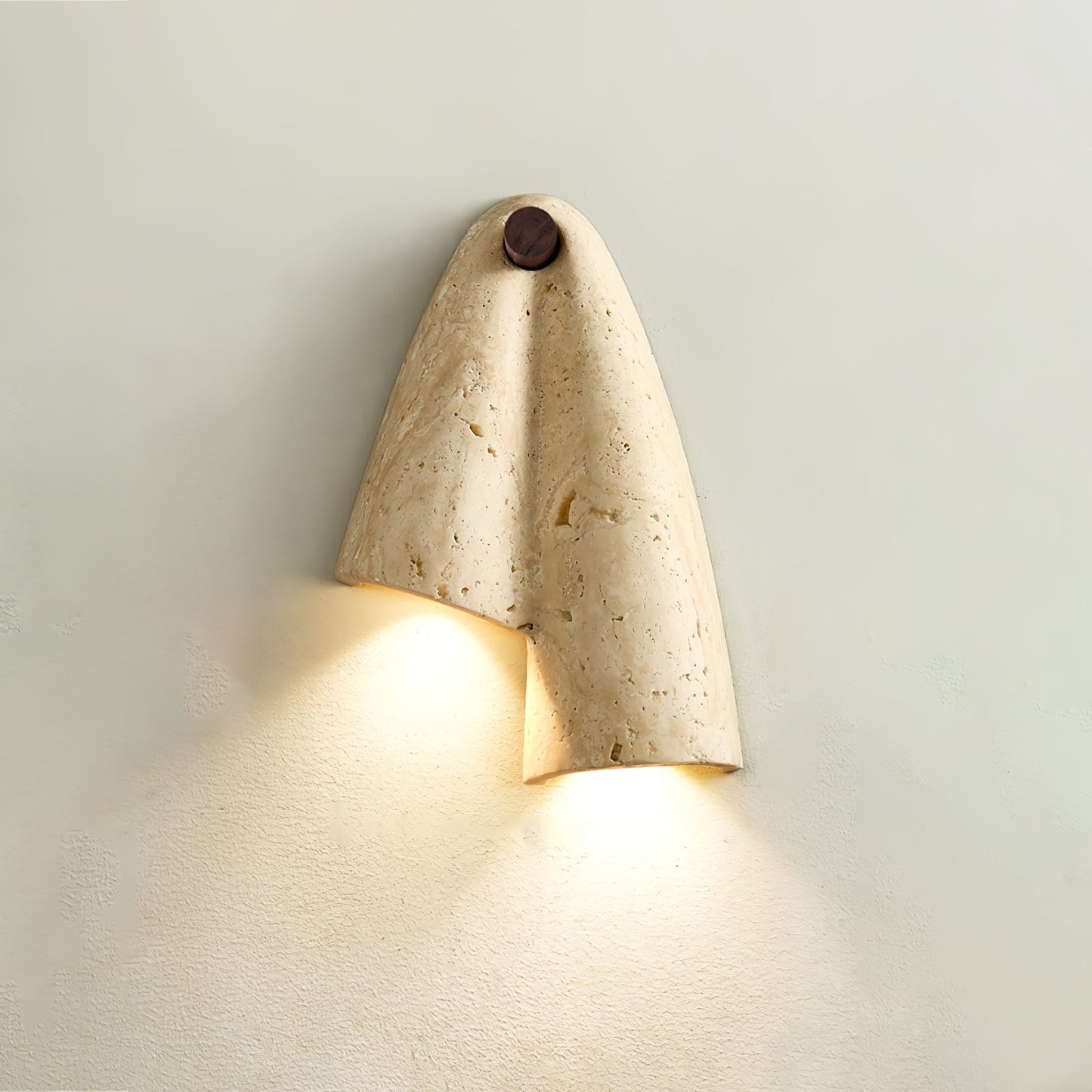 Velo Draped Stone Sconce