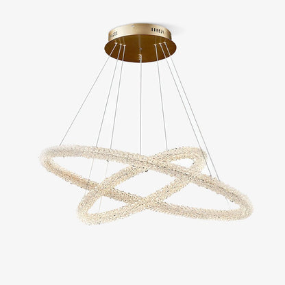 Ring Crystal Pendant light Chandeliers