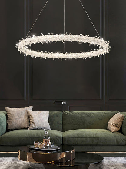 Ring Crystal Pendant light Chandeliers