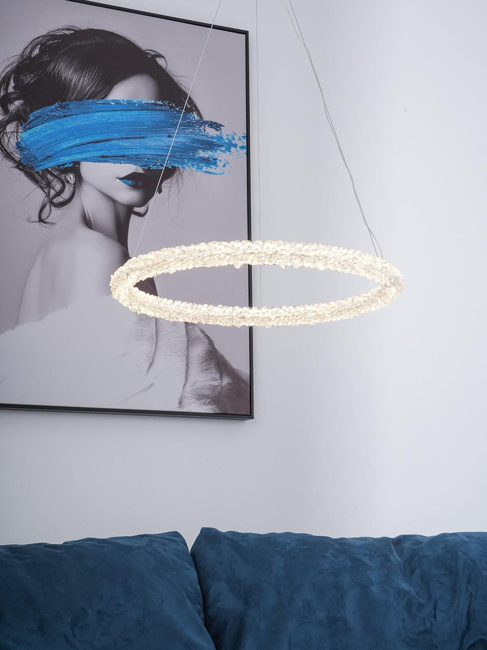 Ring Crystal Pendant light Chandeliers