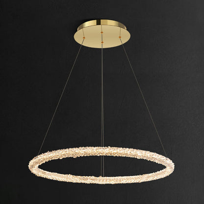 Ring Crystal Pendant light Chandeliers