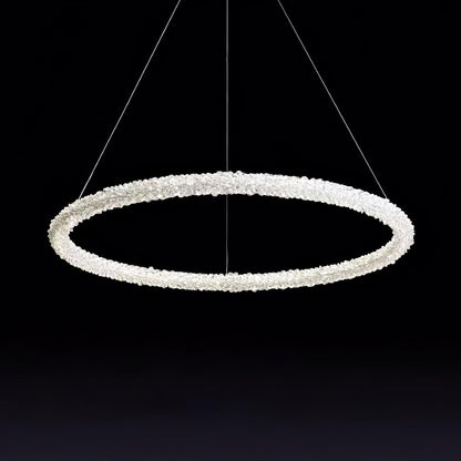 Ring Crystal Pendant light Chandeliers