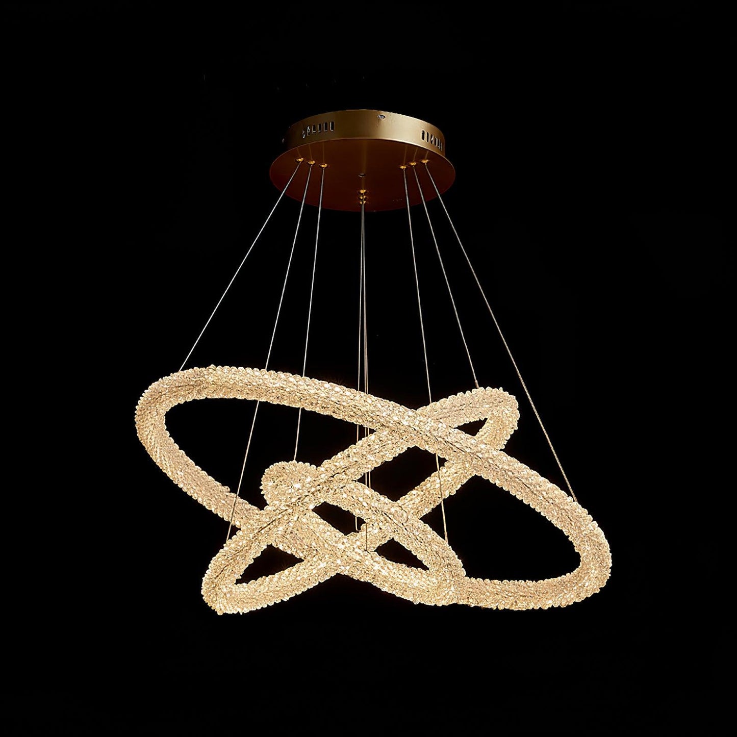 Ring Crystal Pendant light Chandeliers