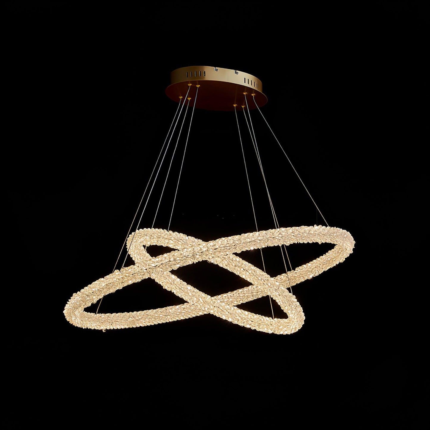 Ring Crystal Pendant light Chandeliers