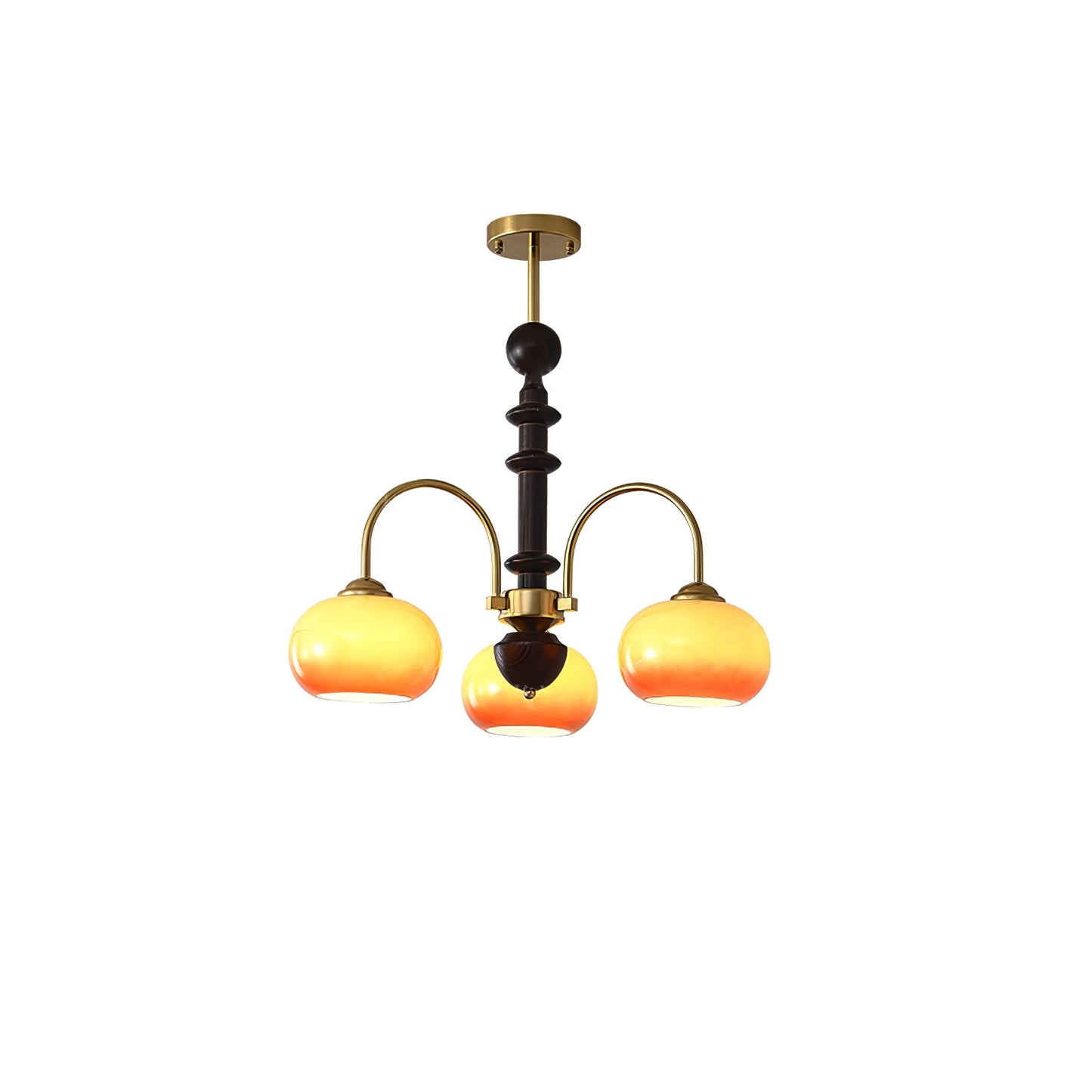 Ripe Persimmon Candelabrum Chandelier