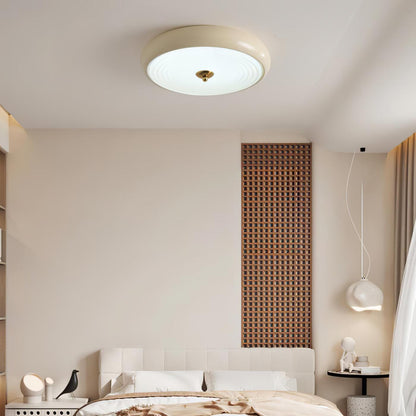 Ripple Cream Ceiling-mounted light Ceiling Lamp