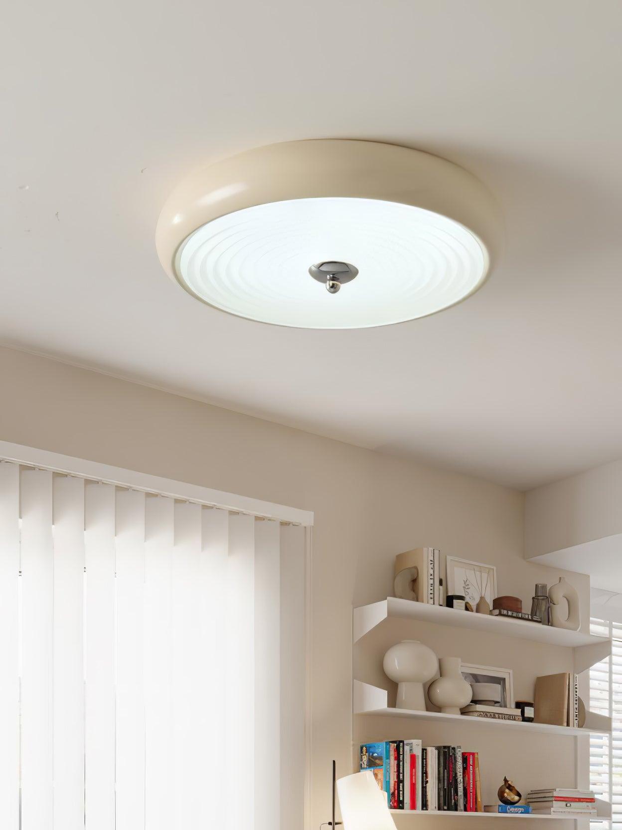 Ripple Cream Ceiling-mounted light Ceiling Lamp