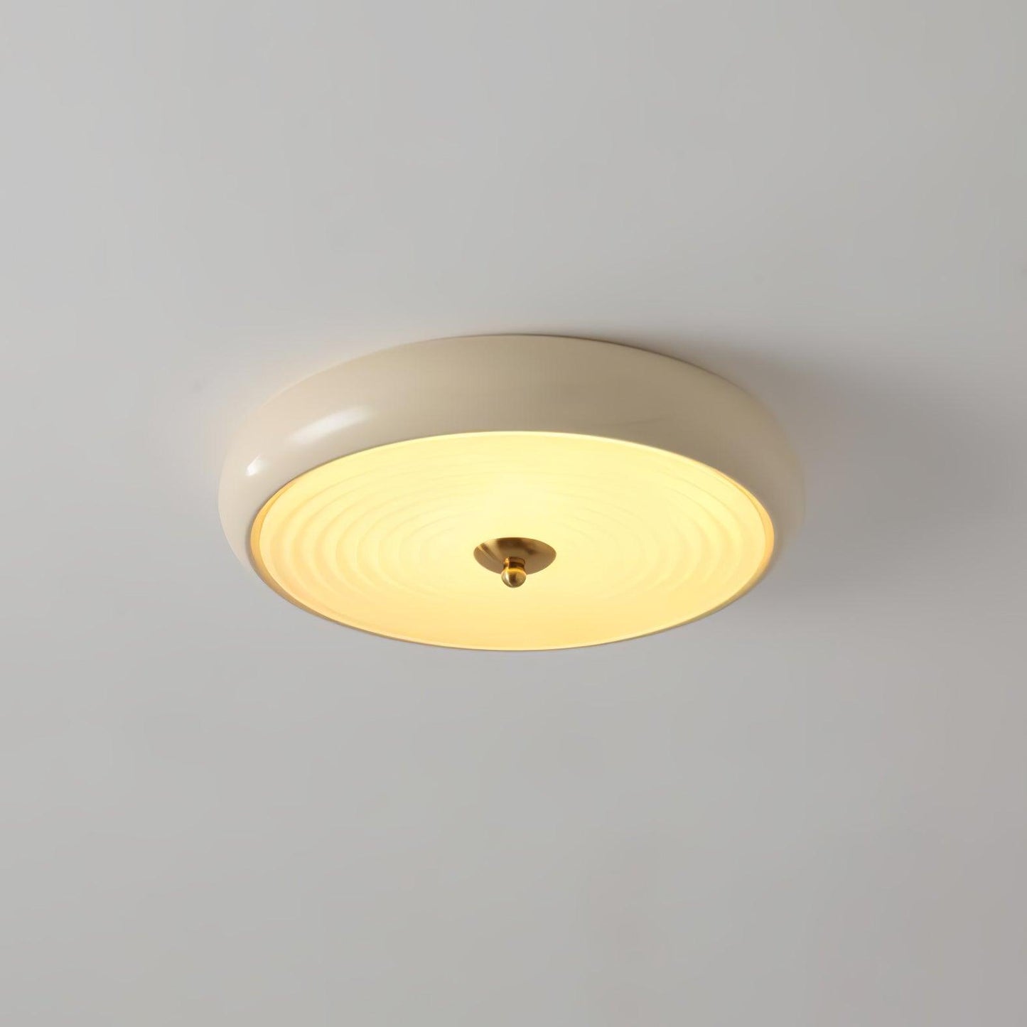 Ripple Cream Ceiling-mounted light Ceiling Lamp