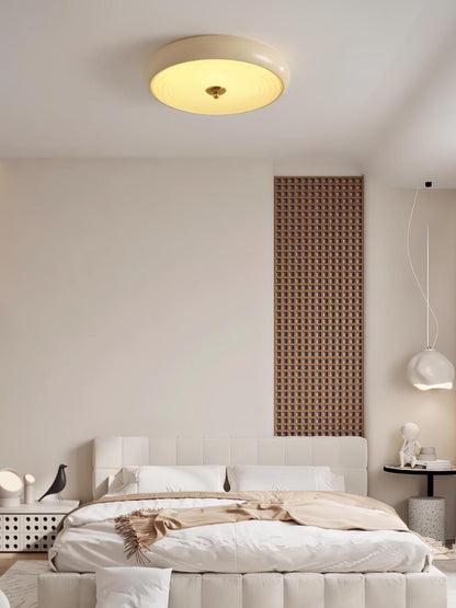 Ripple Cream Ceiling-mounted light Ceiling Lamp