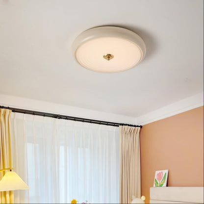 Ripple Cream Ceiling-mounted light Ceiling Lamp