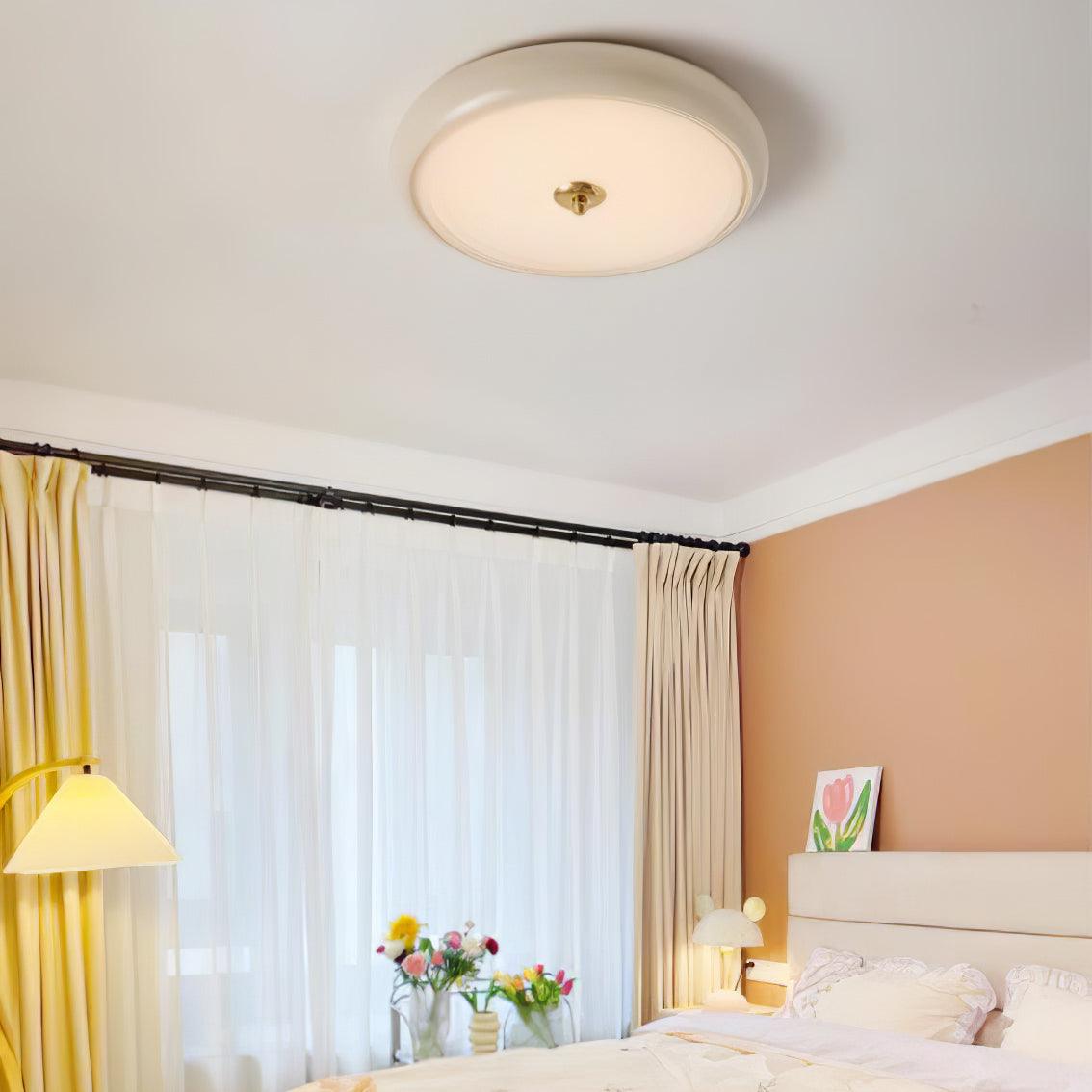 Ripple Cream Ceiling-mounted light Ceiling Lamp