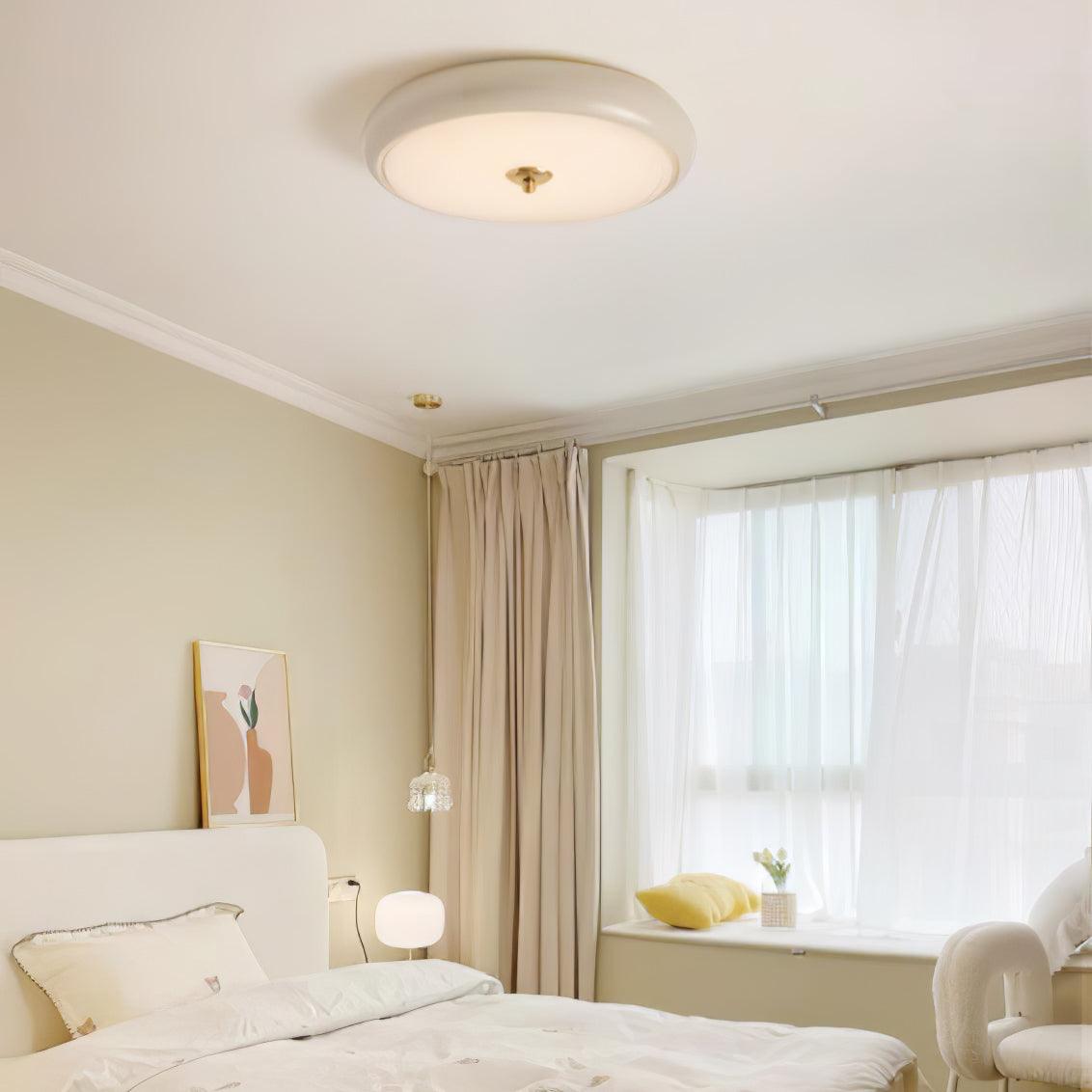 Ripple Cream Ceiling-mounted light Ceiling Lamp