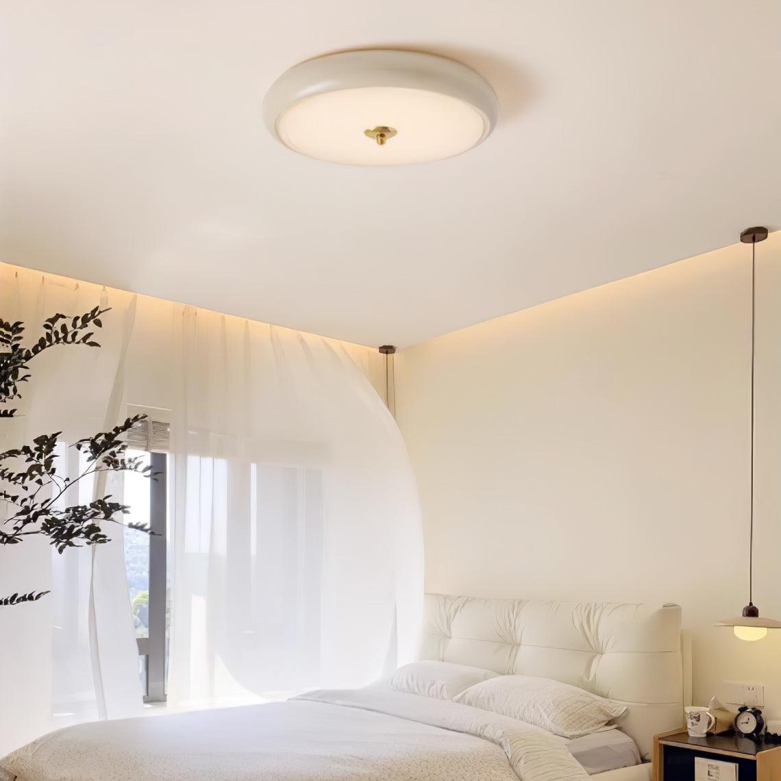 Ripple Cream Ceiling-mounted light Ceiling Lamp