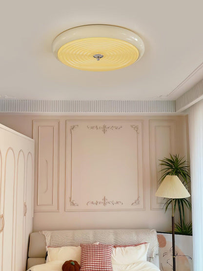 Ripple Cream Ceiling-mounted light Ceiling Lamp