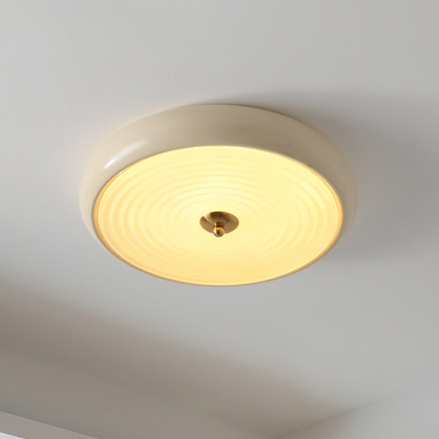 Ripple Cream Ceiling-mounted light Ceiling Lamp