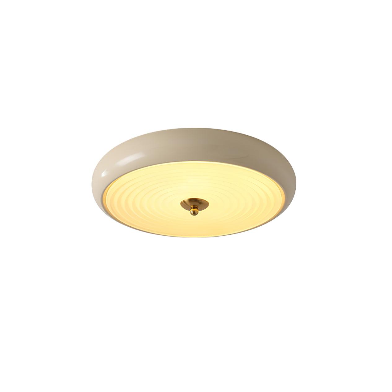 Ripple Cream Ceiling-mounted light Ceiling Lamp