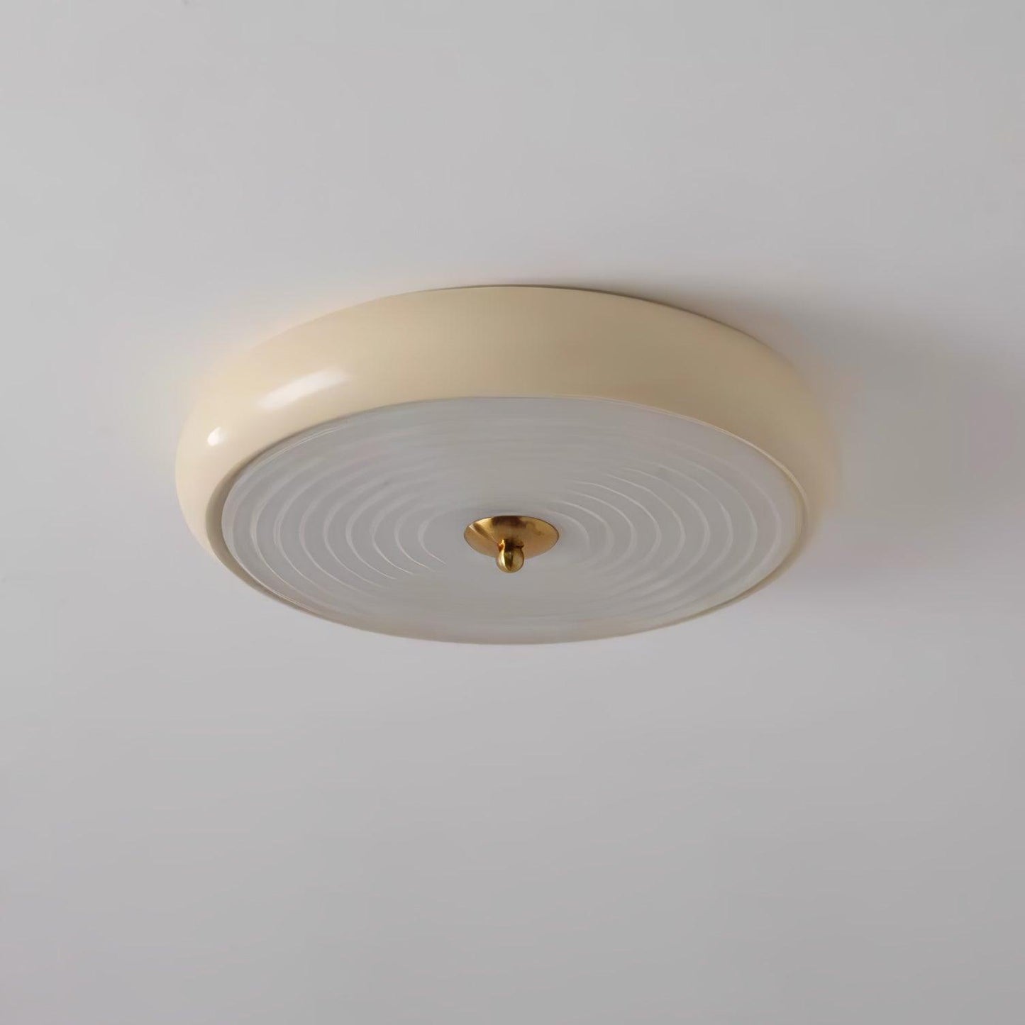 Ripple Cream Ceiling-mounted light Ceiling Lamp