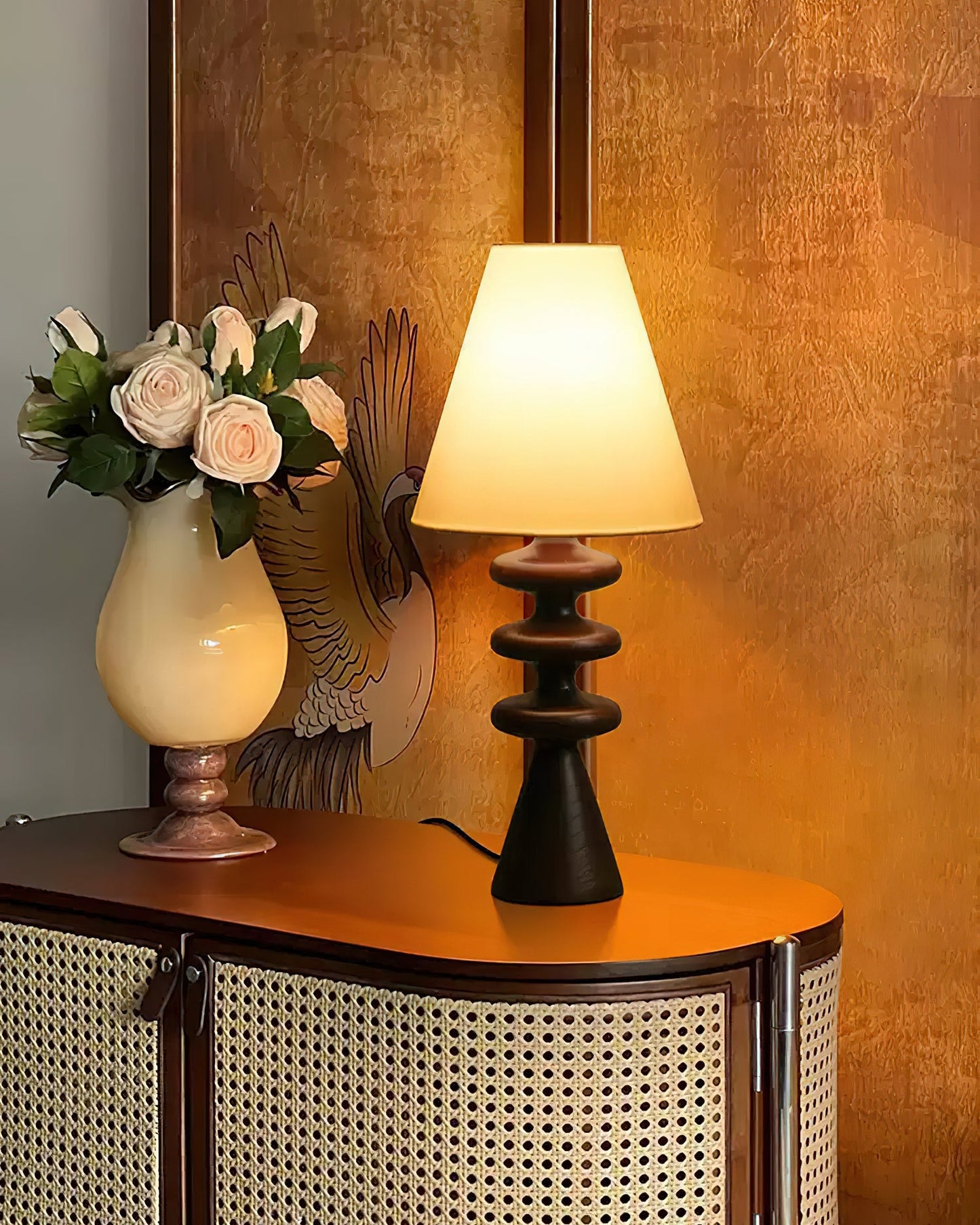 Ripple Wood Desk lamp Table Lamp