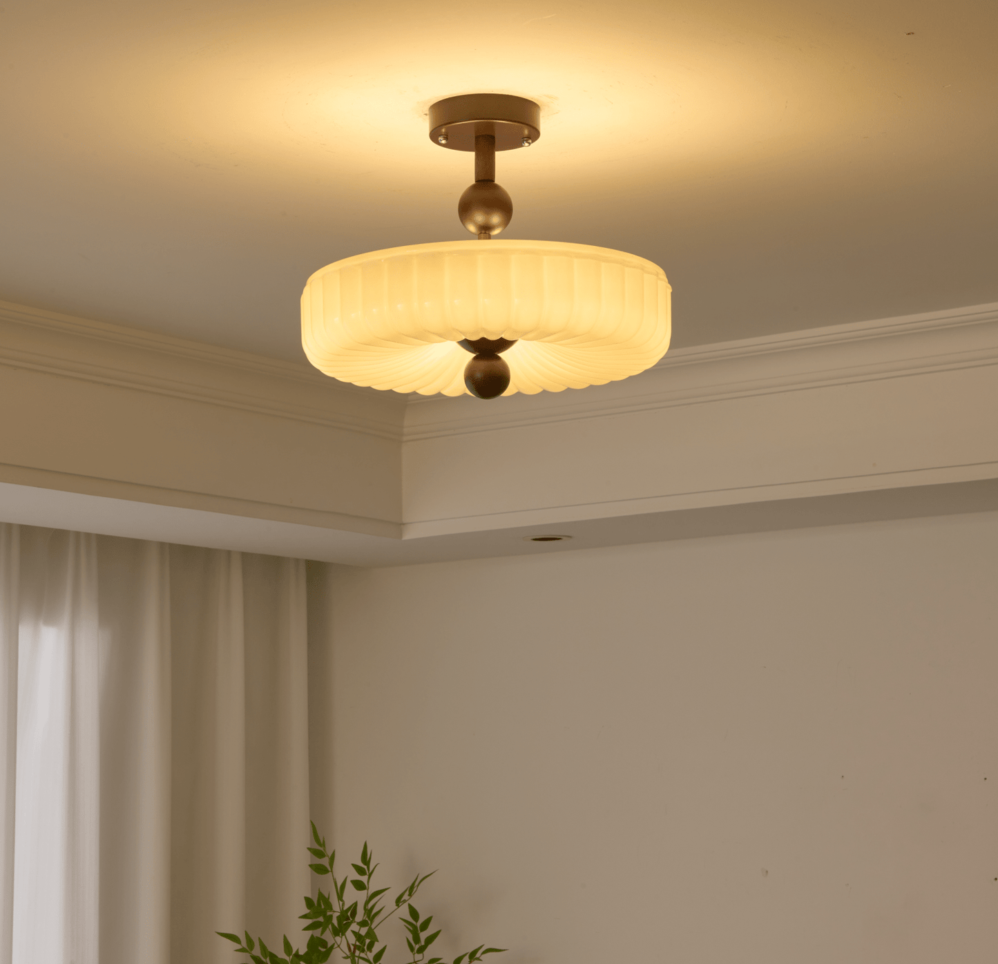 Rippling Bloom Ceiling Light