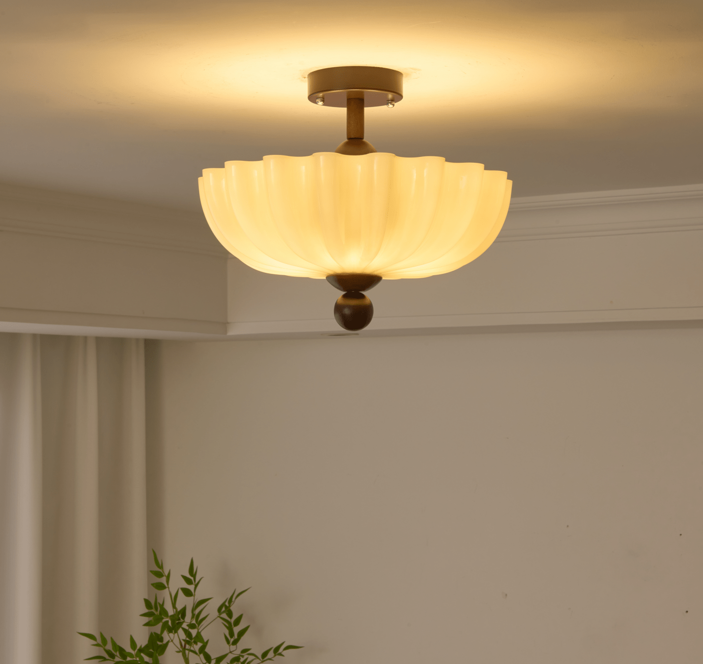 Rippling Bloom Ceiling Light