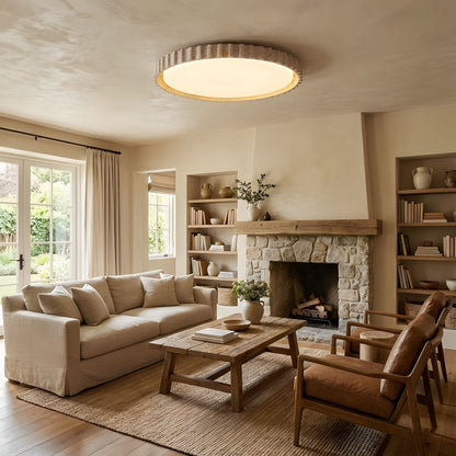 Riva Stone Ceiling Light