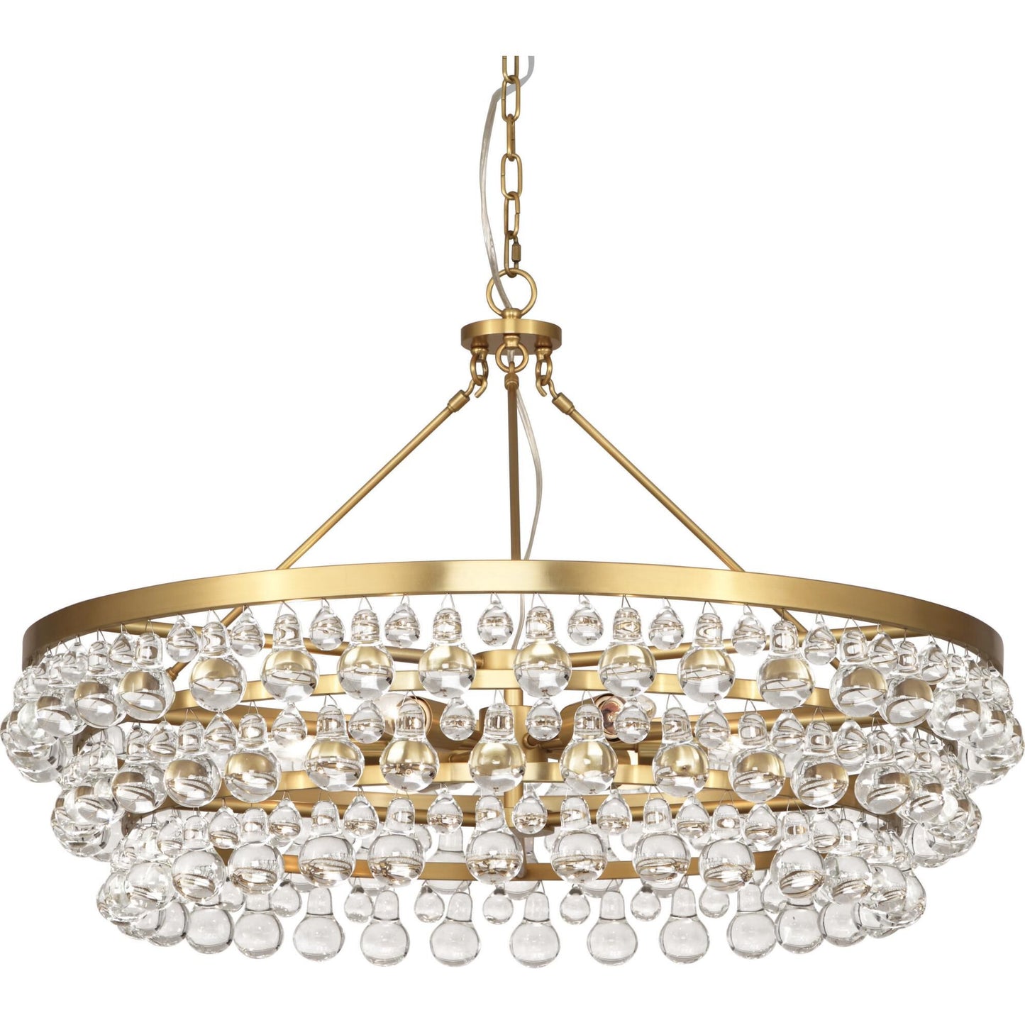 Robert Abbey Bling 35 Inch 6 Light Chandelier Cp6971