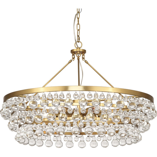 Robert Abbey Bling 35 Inch 6 Light Chandelier Cp6971