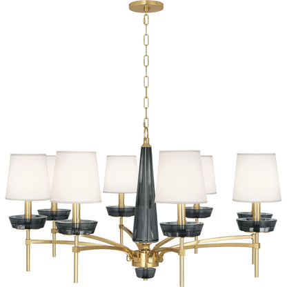 Robert Abbey Cristallo 41 Inch 8 Light Chandelier Cp432714