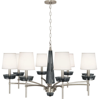 Robert Abbey Cristallo 41 Inch 8 Light Chandelier Cp432714