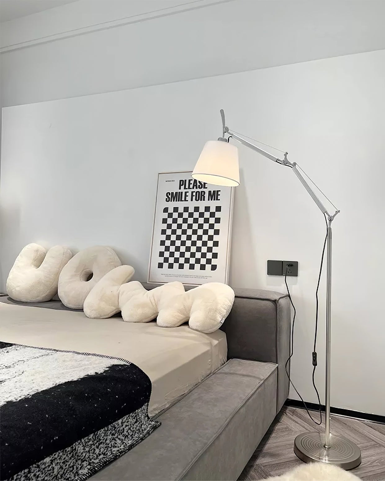 Rocker Modern Standing Lamp Floor Lamp