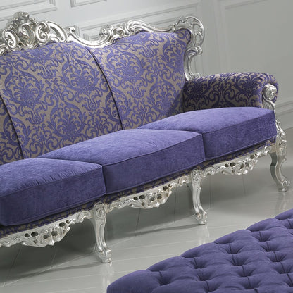 High End Italian Designer Rococo 3 Seater Sofa