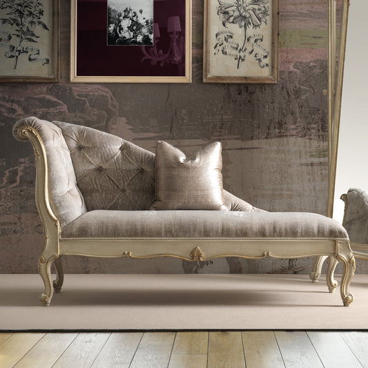 Rococo Style Chaise Longue