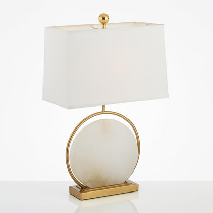 Roma White Marble Desk lamp Table Lamp